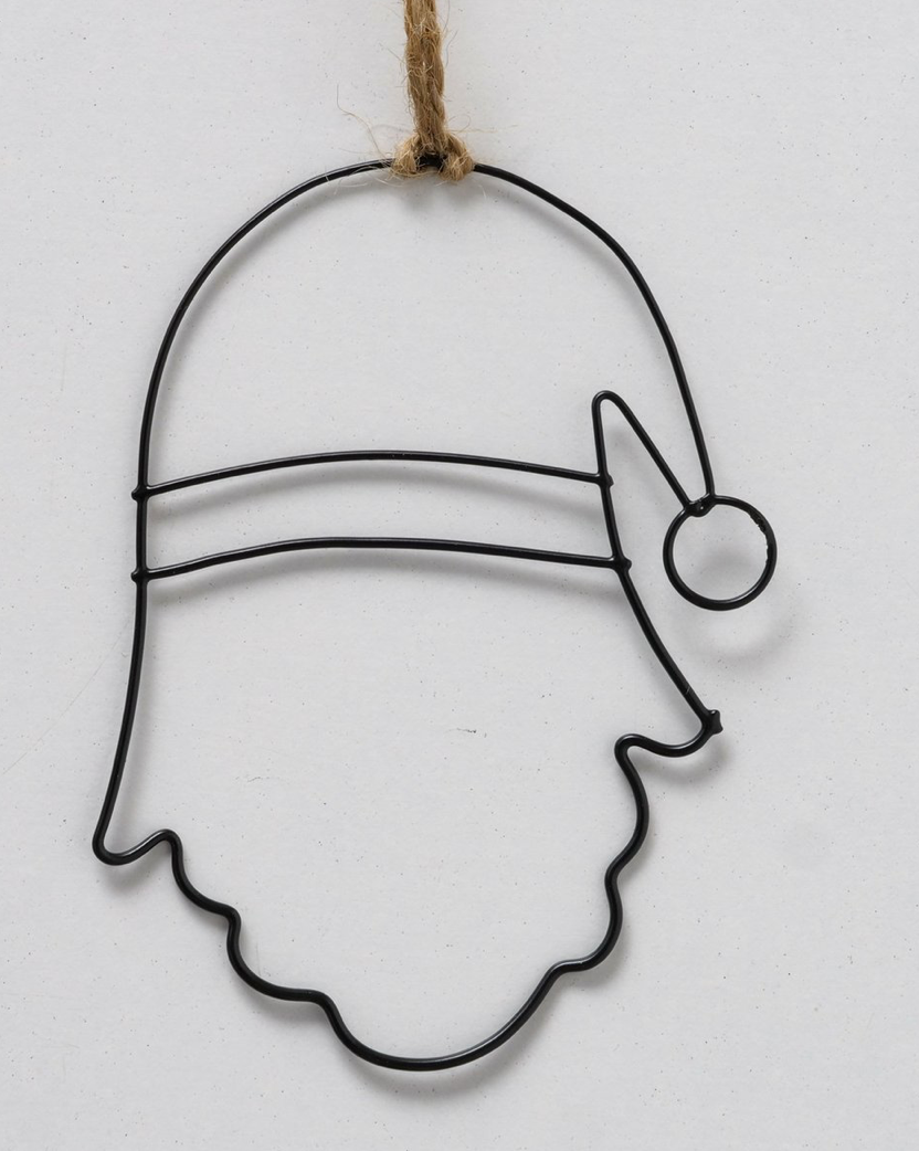 Weihnachtsmann Anhänger 10cm