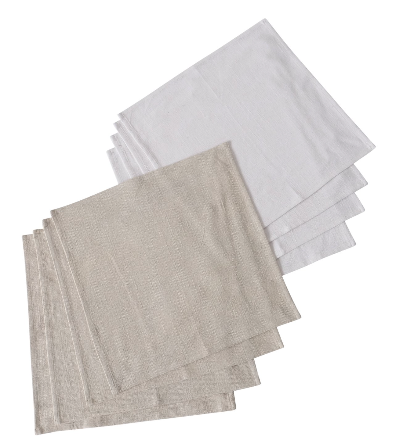 4x Baumwolle Servietten Lenea