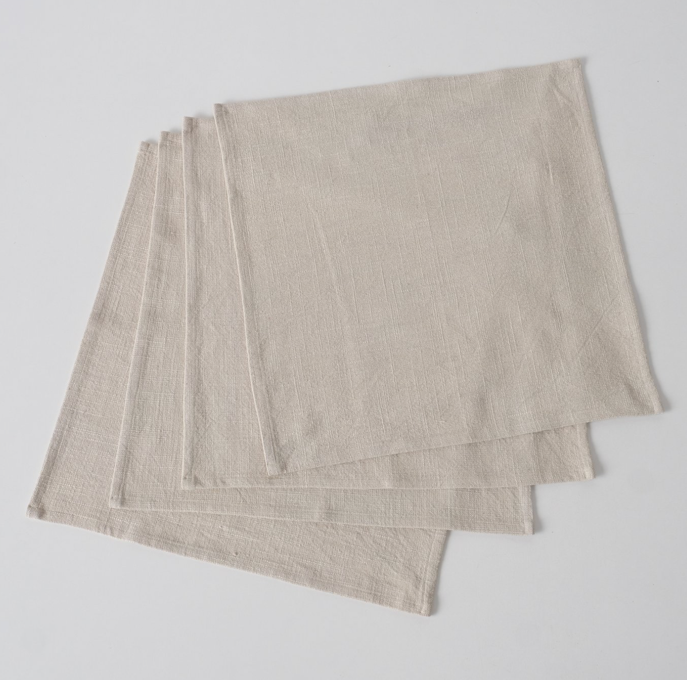 4x Baumwolle Servietten Lenea